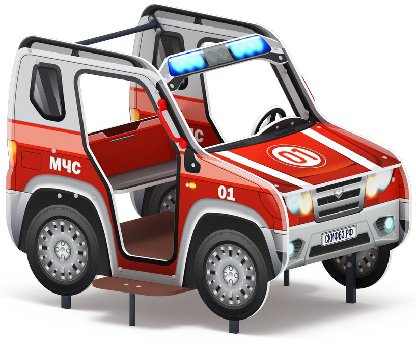 Джип МЧС - Беседка машинка - МФ 10.03.12-12