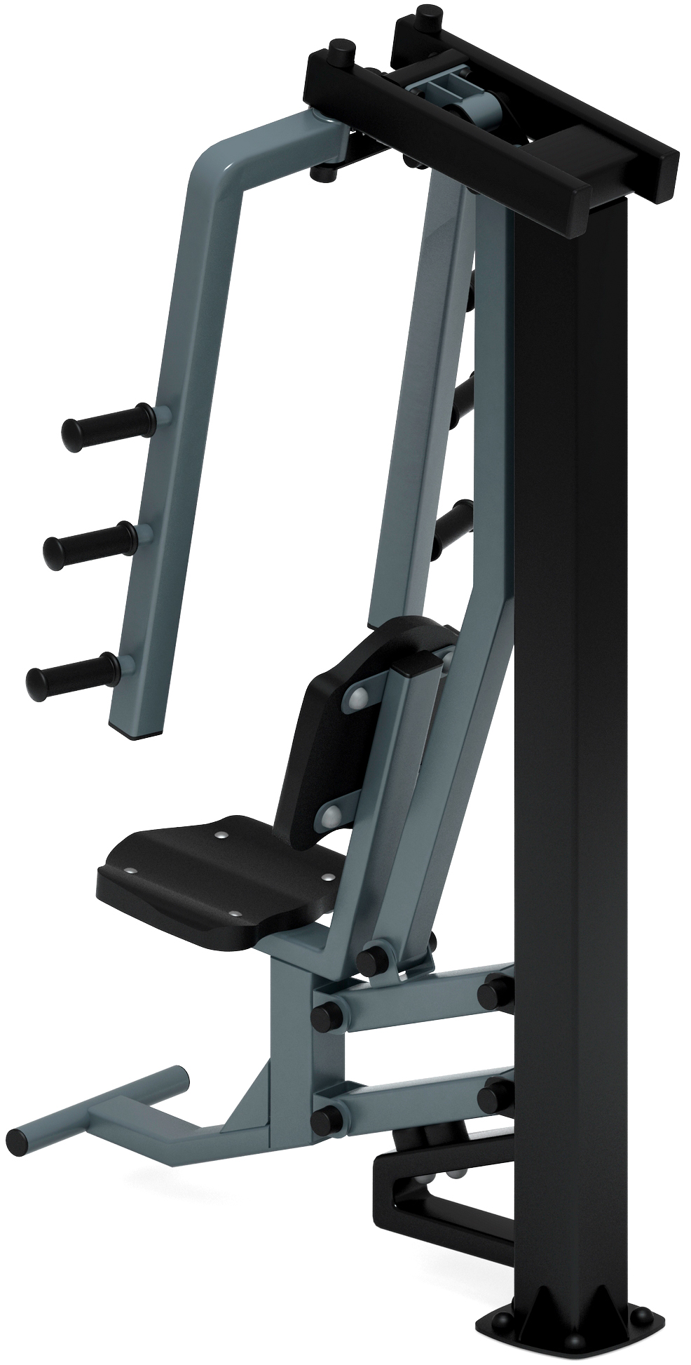 Бабочка (серый) - Уличный тренажер - СТ 028-13