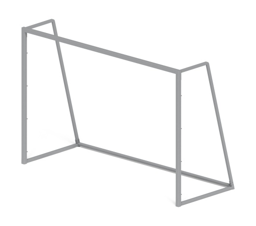 Ворота мини футбольные (серые) (с креплением сетки) - СО 2.60.02-03