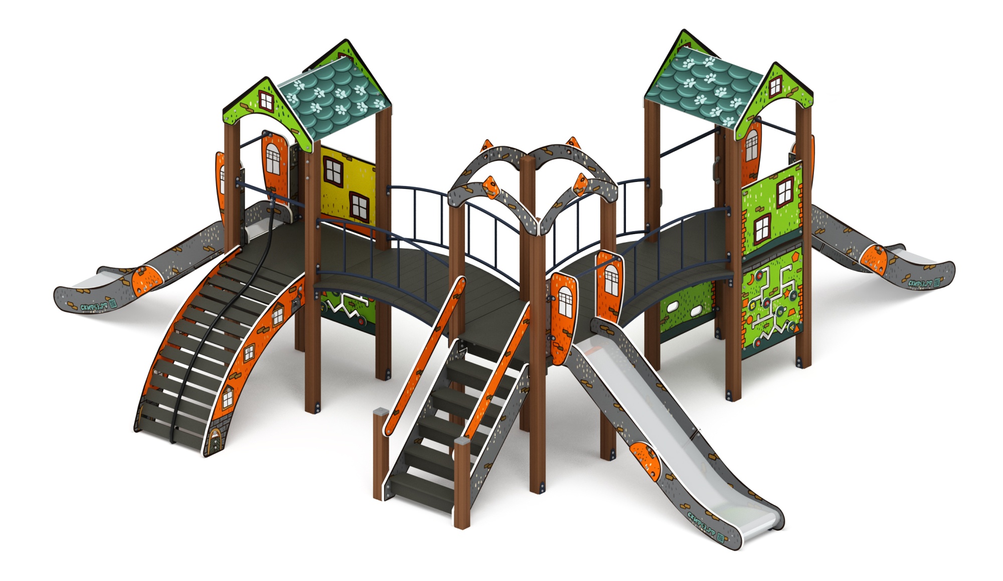 Городок (Город) - ДИК 2.01.3.03-31 - Игровой комплекс H=1200