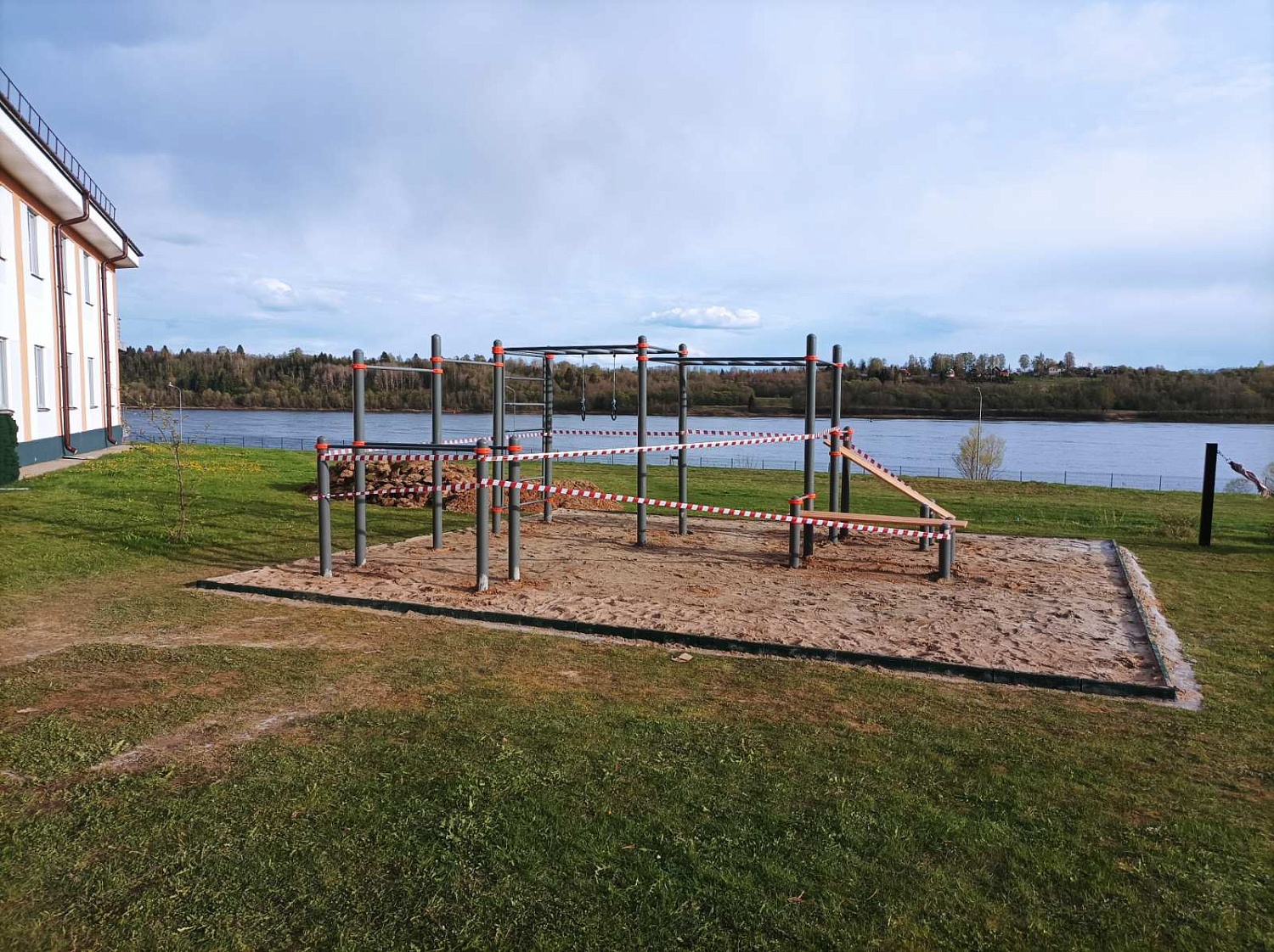 Строительство воркаут площадки для базы отдыха, г. Рыбинск