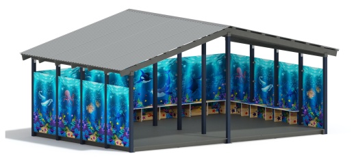 Теневой навес (Морской) - МФ 70.6.4-04