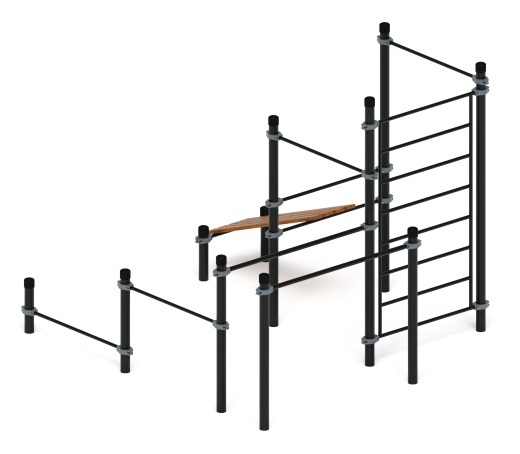 Воркаут 108 серый ВТ 12.21-03