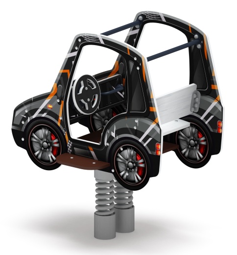 Машинка - Качалка на пружине двухместная машинка - ИО 23.03.01-05