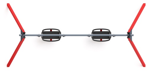 Качели двойные М2 - ИО 12.М.04.04.03-01