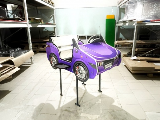 Кабриолет - Качалка на пружине двухместная машинка - ИО 23.03.02-03