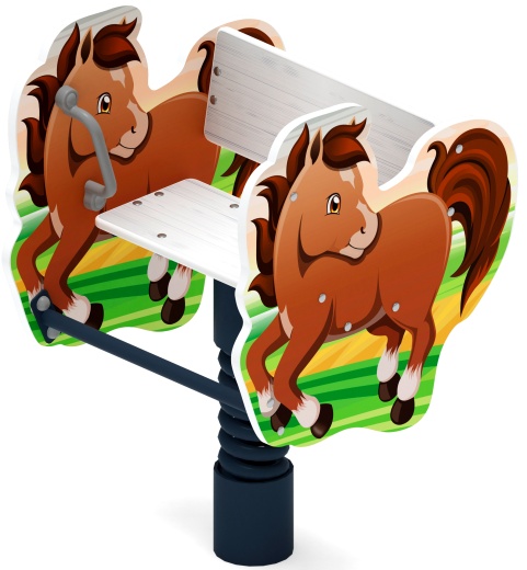 Лошадка - Качалка на пружине - ИО 22.01.06-01.И1