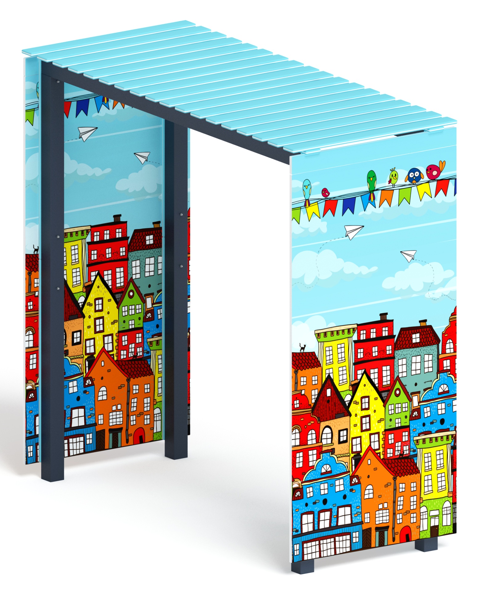 Пергола (Город) - МФ 77.06.01-05 /без поликарбоната/