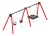 Качели М3 (красный) ИО 13.М.06.03.01.01-01.1