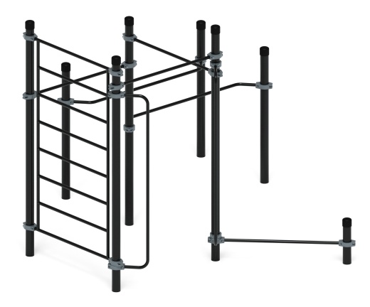 Воркаут ЛОВ 89 серый ВТ 101.15-03