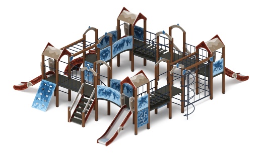 Остров детства (Алтай) - ДИК 2.01.8.01-04 - Игровой комплекс H=1200