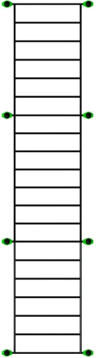 Воркаут ЛОВ 108 зеленый ВТ 102.22-02