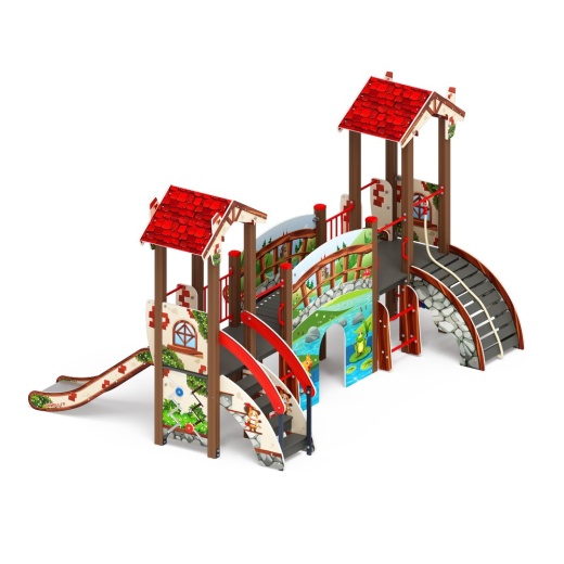 В гостях у сказки - ДИК 1.05.01-С - Игровой комплекс H=900