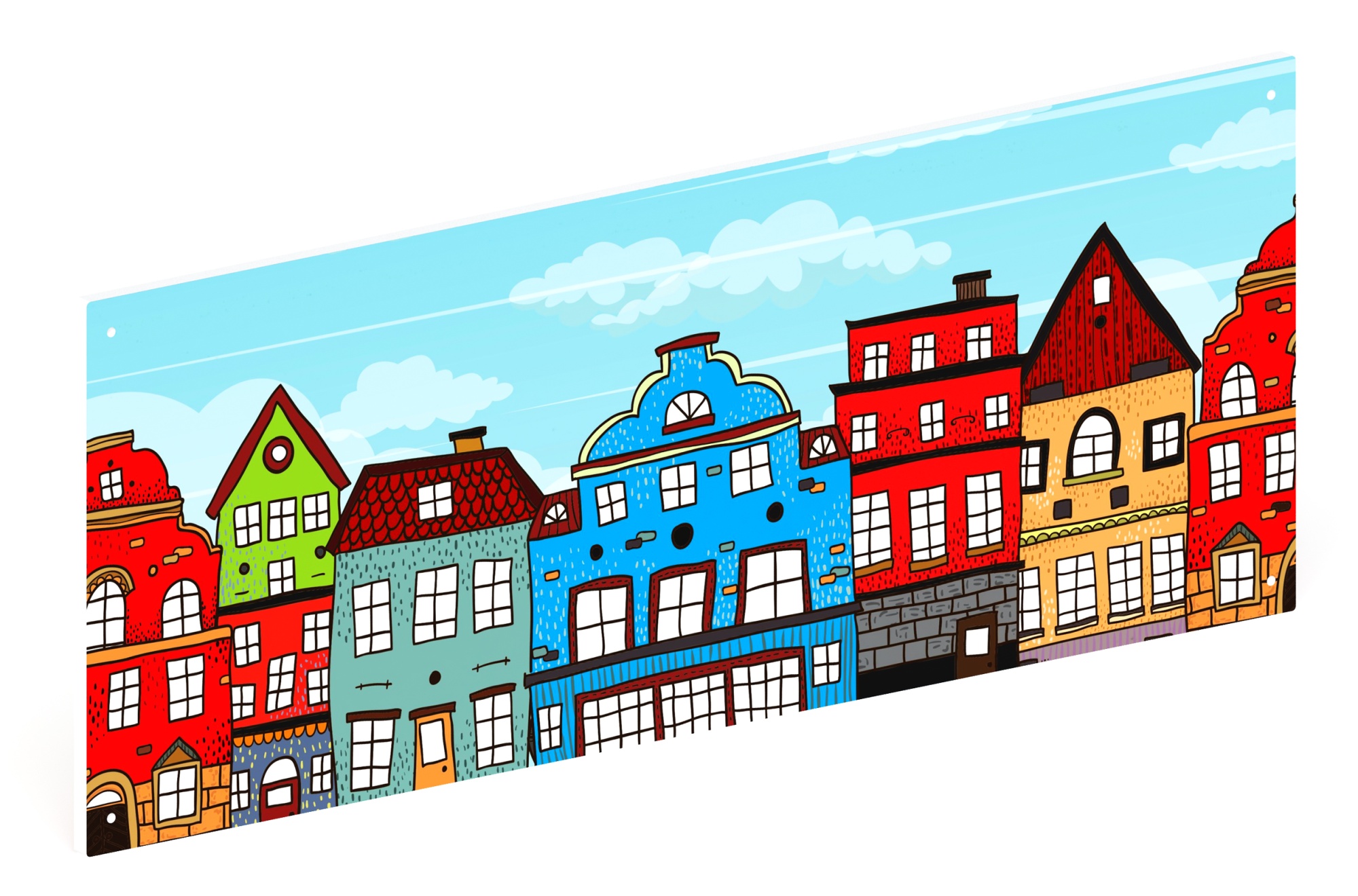 Город - Ограждение из фанеры и бруса - МФ 90.01.01-01