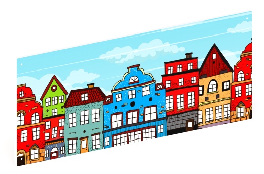 Город - Ограждение из фанеры и бруса - МФ 90.01.01-01