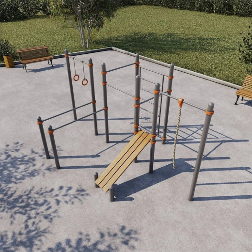 Спортивный комплекс для подготовки к сдаче норм ВФСК СВС-51-М