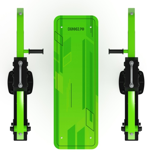 Жим лежа (зеленый) - Уличный тренажер - СТ 026-12.П