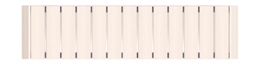 Скамья - МФ 42.02.04-11 (Беленый дуб) Г:380  (под анкера)