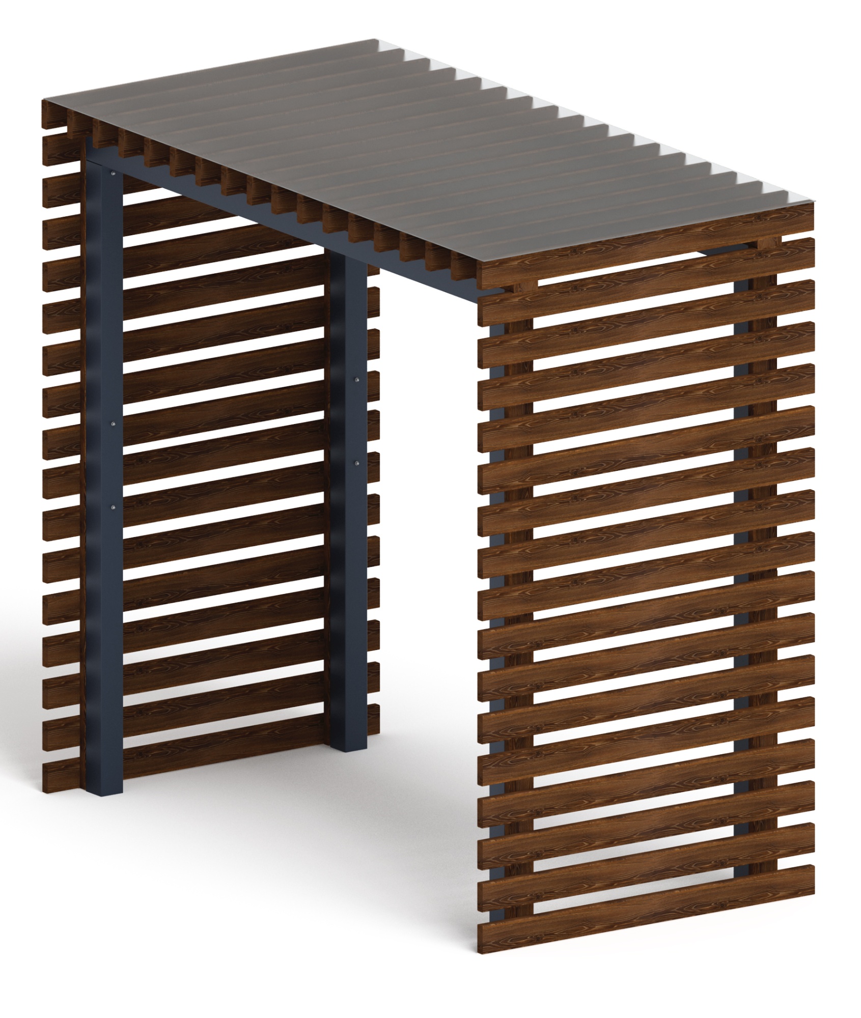 Пергола беседка - МФ 77.01.03 /с поликарбонатом/