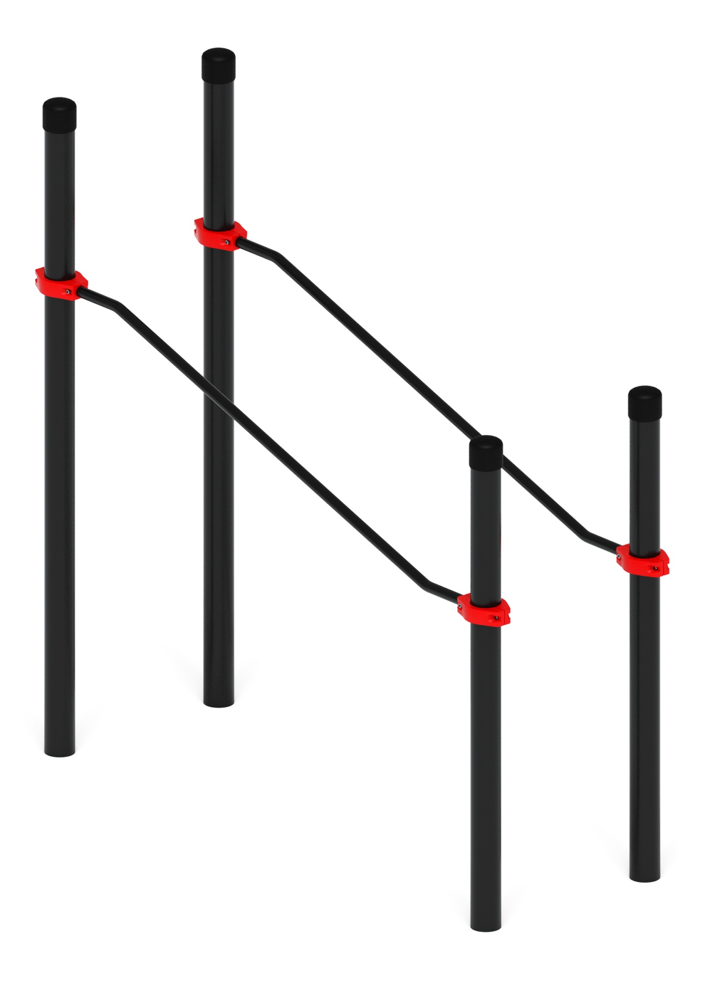Воркаут ЛОВ 108 красный ВТ 102.03-01