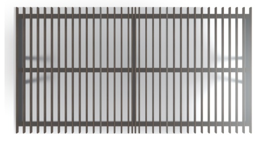 Пергола тент (прямая) - МФ 77.04.02 /с поликарбонатом/