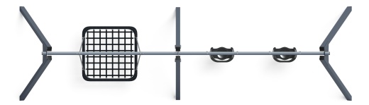 Качели М3 (графит) ИО 13.М.06.03.01.01-00.1