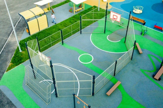 Площадка для мини футбола "Урбан-мини-2" W-05-011