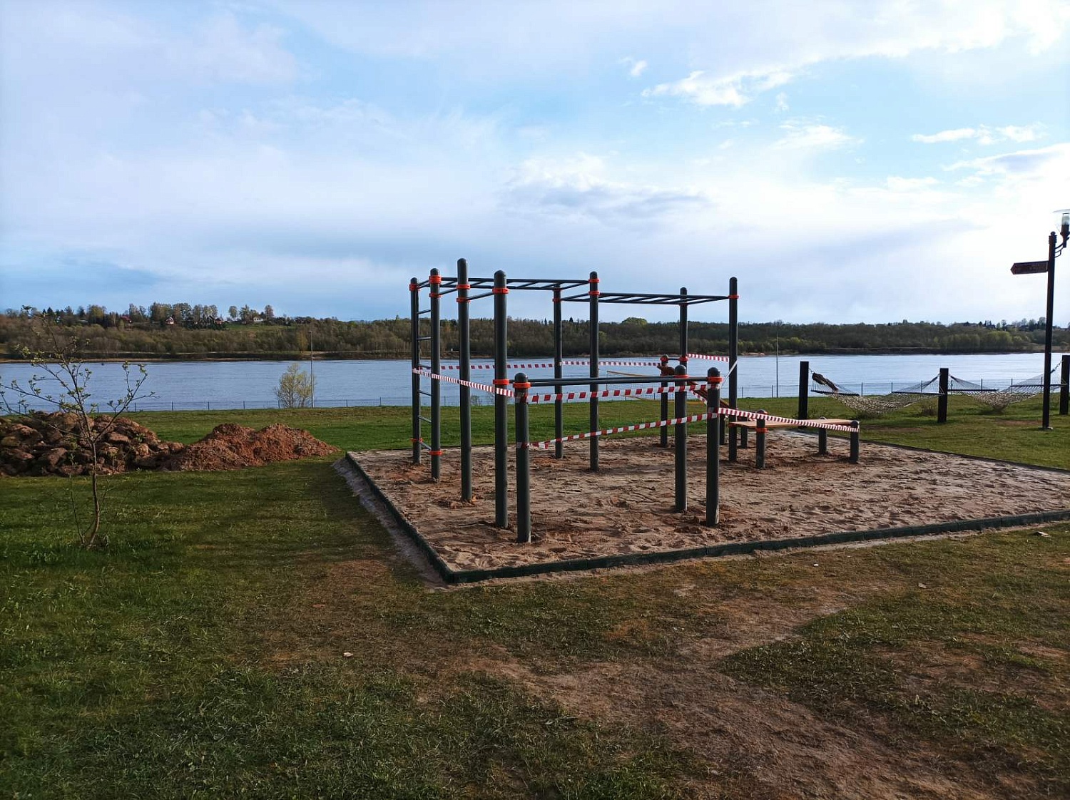 Строительство воркаут площадки для базы отдыха, г. Рыбинск