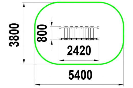 Мостик подвесной ББ-1.5