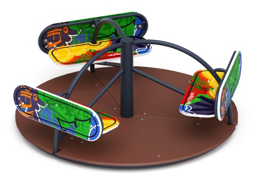 Карусель Солнышко (Граффити) - ИО 30.01.03-С.16