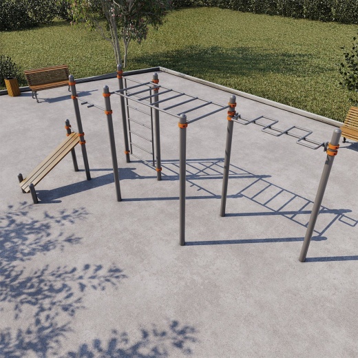 Спортивный воркаут комплекс СВС-34-М