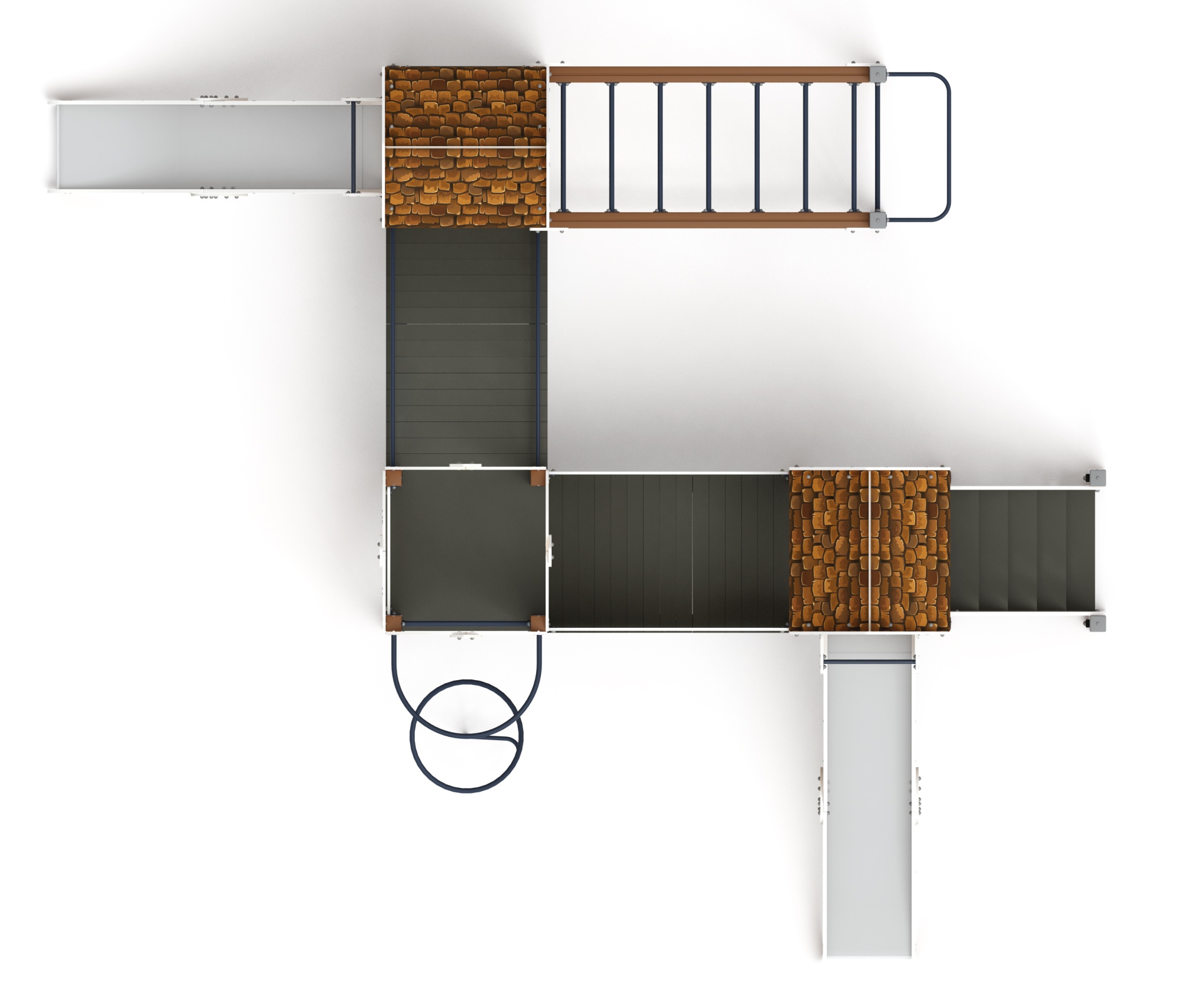Городок (ЭКО) - ДИК 2.01.3.01-02 - Игровой комплекс H=1200