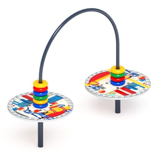 Счеты со столиком (конструктор) - Игровая панель - МФ 22.01.06-04.И1