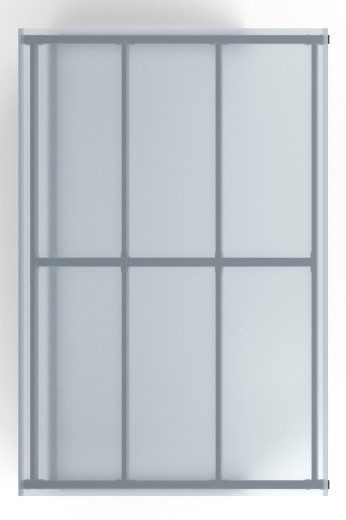 Навес для колясок (1 секция) МФ 741.01-02