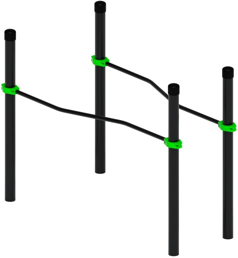 Воркаут ЛОВ 89 зеленый ВТ 101.05-02