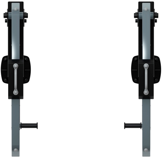 Приседания (серый) - Уличный тренажер - СТ 025-13.П