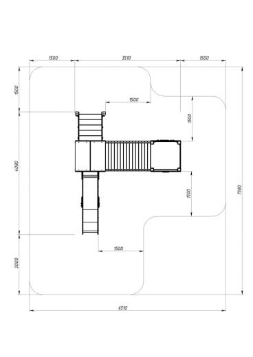 Рада (Город) - ДИК 2.01.2.05-01 - Игровой комплекс H=1200