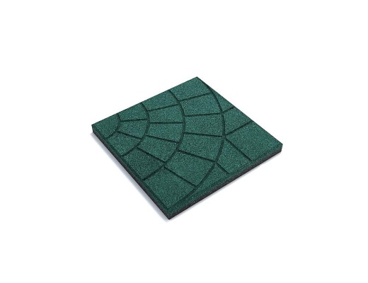 Резиновая плитка 350х350х20 мм "Паутинка"