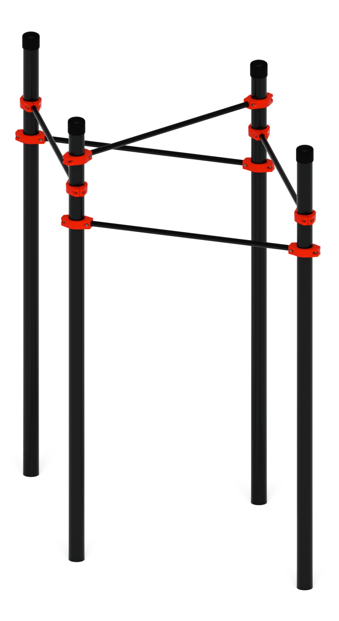 Воркаут 108 красный ВТ 12.08-01