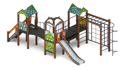 Городок (Город) - ДИК 2.01.3.02-01 - Игровой комплекс H=1200