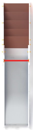 Горка малая - ИО 41.01.06-02 - (Радуга) H=900