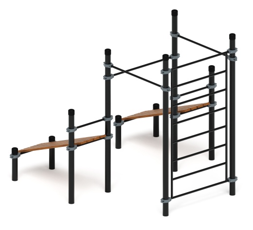 Воркаут 108 серый ВТ 12.16-03