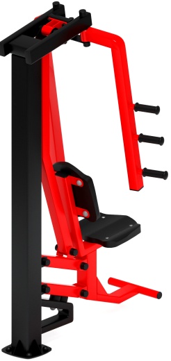 Бабочка (красный) - Уличный тренажер - СТ 028-11