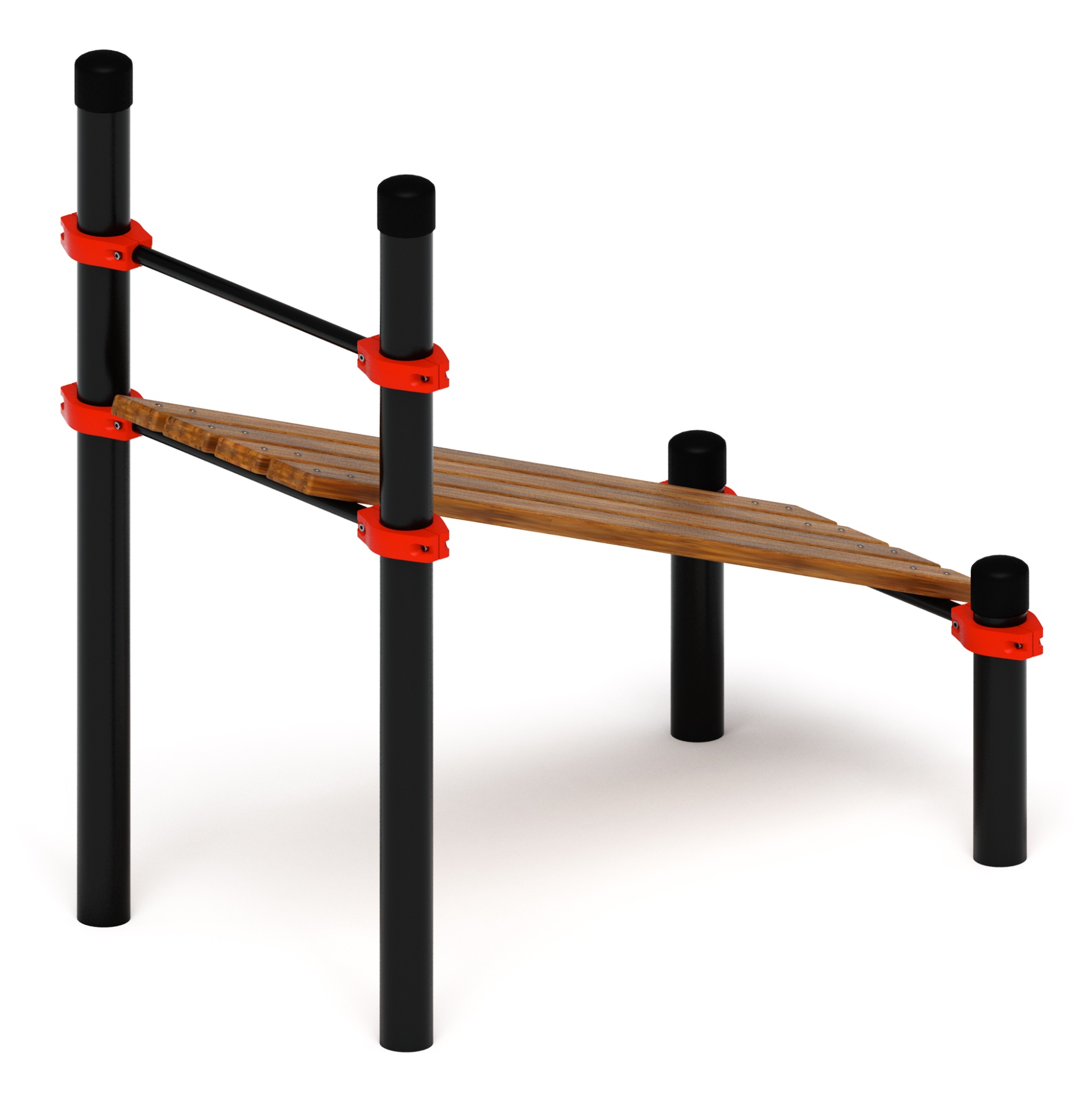 Воркаут 108 красный ВТ 12.13-01