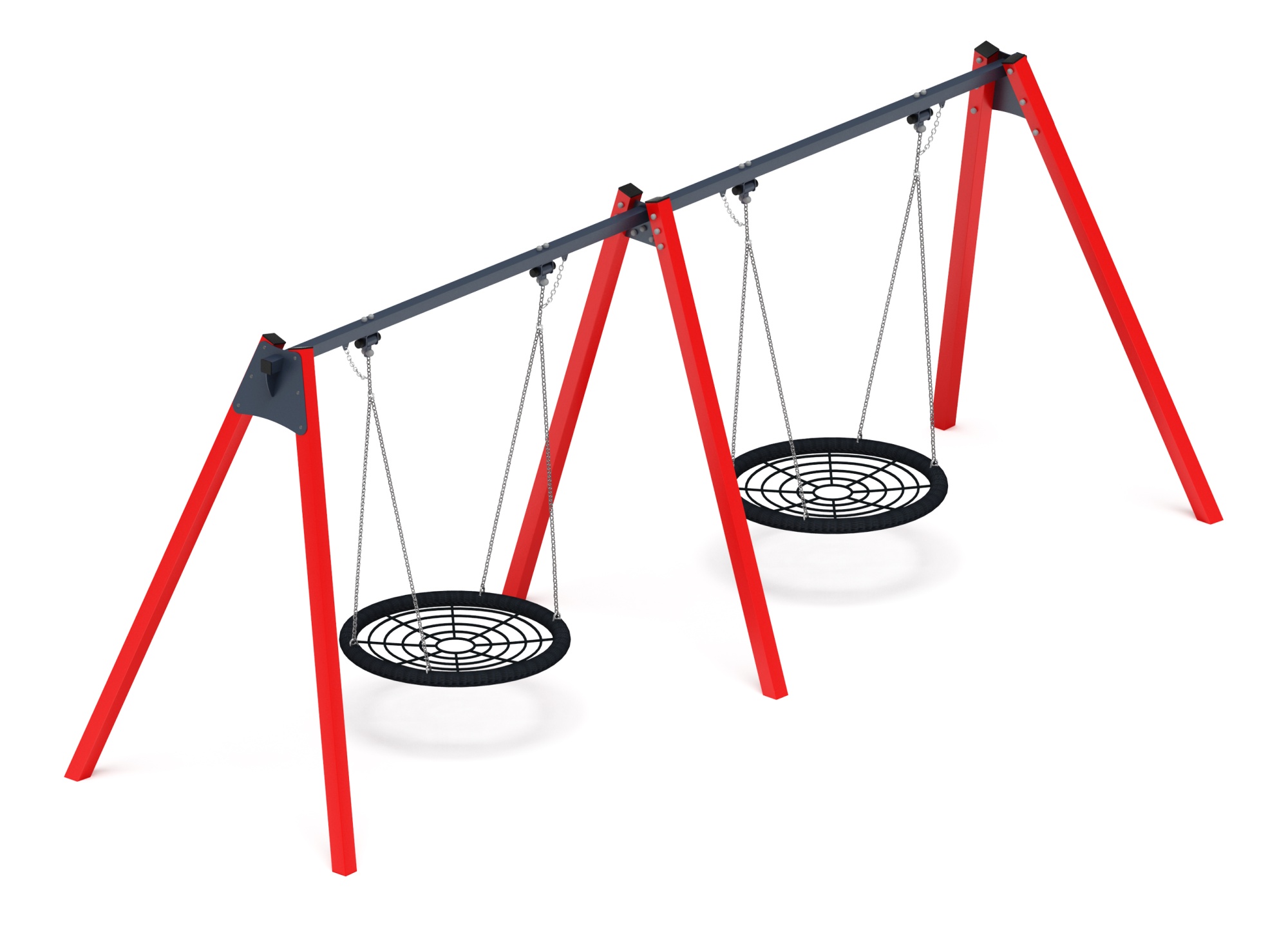 Качели-гнездо М2 (красный)  - ИО 12.М.05.05.01-01