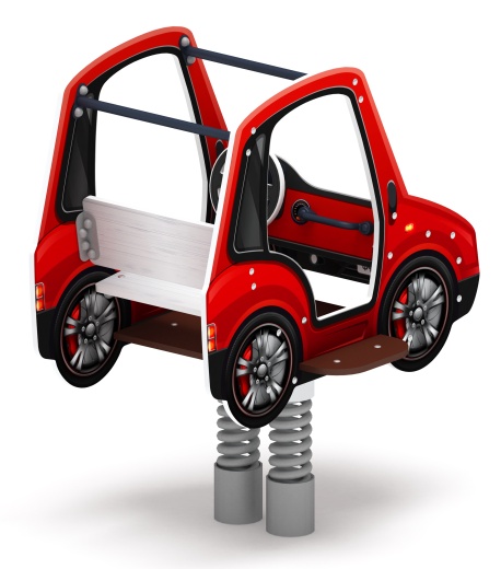 Машинка - Качалка на пружине двухместная машинка - ИО 23.03.01-03