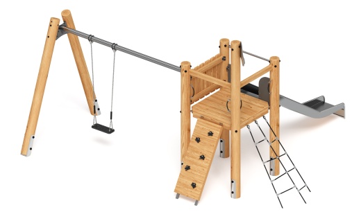 Игровой комплекс (лиственница) ДИК 2.24.03-Л