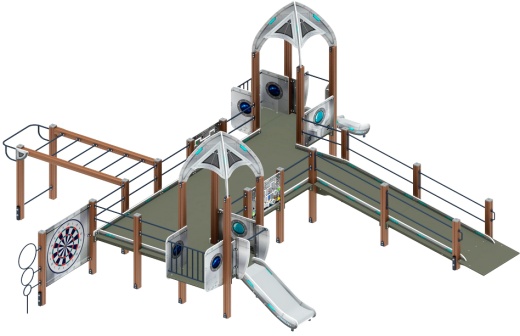 Забота Космопорт (космос) горка Н 750 ДОВ 20.14.01-02