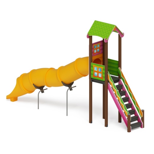 Горка тоннельная - ИО 44.25.01-01 - Лукоморье H=2000