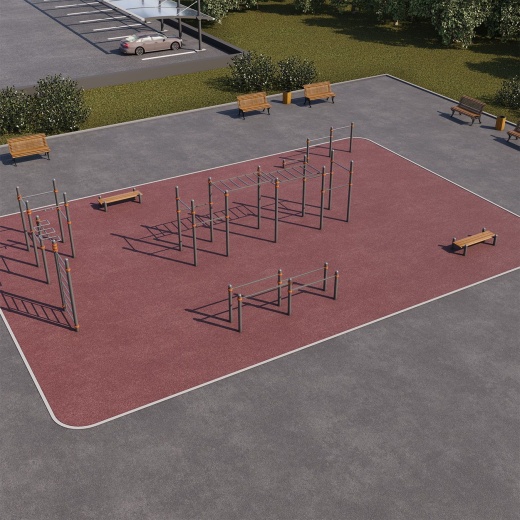 Спортивная площадка КС-4